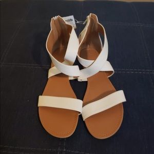 Charlotte Russe whit sandals
